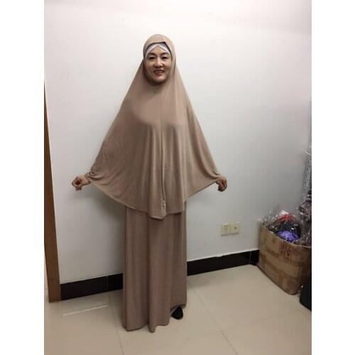 12 pieces/lot) New Style Women abaya,hijab with skirt set prayer clothing Islam hijab abaya ML0578