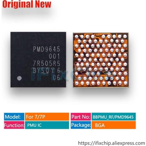 30pcs/lot PMU For iphone 7/7plus PMD9645/BBPMU_RF baseband Small Power Management IC Chip For Qualcomm Version