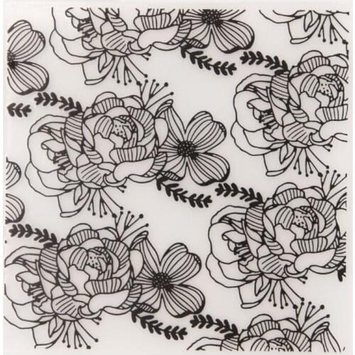 3D Plastic Embossing Folder Pattern Background Uneven Embossing Template Stamp Stencils Handmade Art Craftings Supplies