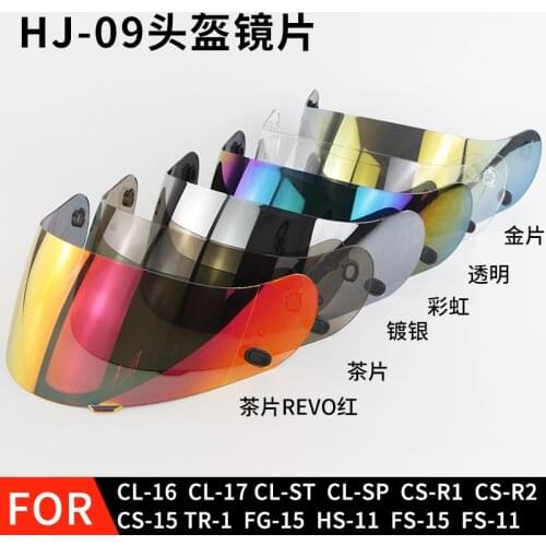 Motorcycle Visor Shield Helmet Visor Motorcycle Helmet Accessories for HJC CL16 CL17 CLST CLSP CSR1 CSR2 CS15 TR1 FG15 HS11 FS15