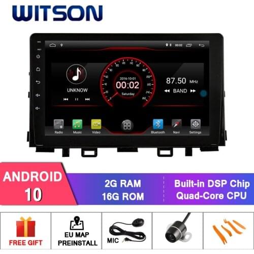 WITSON Android 10.0 CAR DVD SYSTEM for KIA RIO 2017 car dvd player link/DAB support