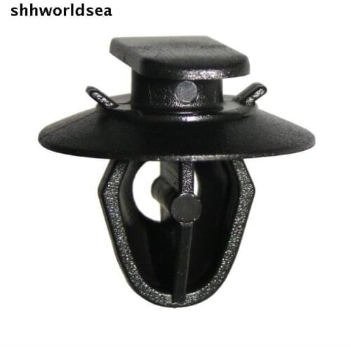 Shhworldsea car push clip Decorative plate locator for european car