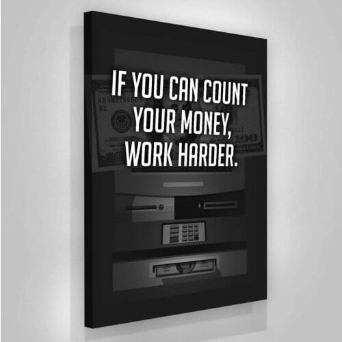 Home Decor Inspirational Quotes Canvas Letters Motivational Painting Posters Print Wall Art Picture For Office Room Decoration