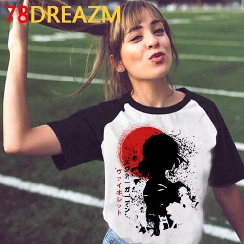 Violet Evergarden Saiki k t shirt tshirt female streetwear aesthetic vintage tumblr couple t-shirt vintage harajuku kawaii