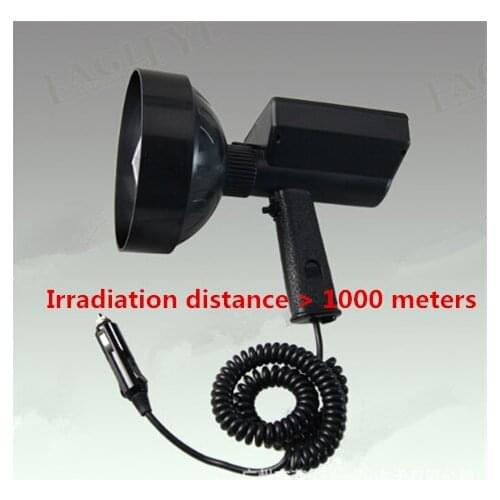 HID 55W glare Long-range Long distance Car High Power HID Xenon searchlight outdoor search for camping Hunting Marine flashlight