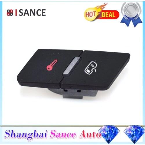 ISANCE Front Right Central Door Lock Switch Button 4F2962108B For Audi A6 S6 C6 Allroad RS6 Allroad Quattro 2005 2006-2011