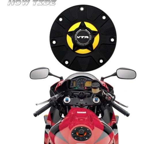 VTR Gas Fuel Tank Cap for HONDA VTR 1000F VTR1000 F VTR1000F 2001-2005 Motorcycle Quick Release Cover