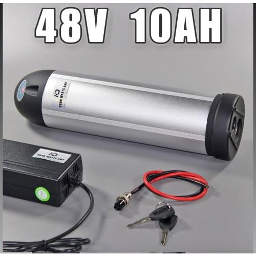 Ebike water bottle battery 48v 10ah lithium ion 350W 500W battery