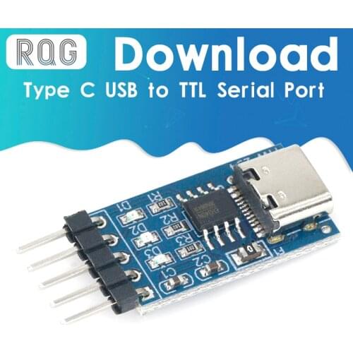 Type C USB to TTL serial port ch340n module upgrade MCU download brush line