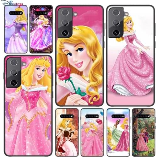 Soft Cover Disney Aurora Princess For Samsung Galaxy S21 S20 FE Ultra S10 S10e Lite S9 S8 S7 Edge Plus Phone Case