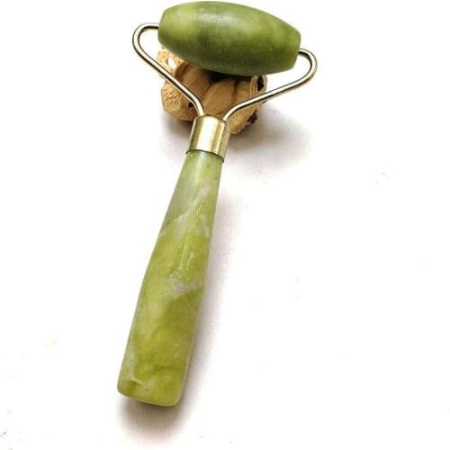 Natural jade roller Face Lift Tools Facial Beauty face massager Tool Jade Roller Face Thin massageador Jade Massage skin care