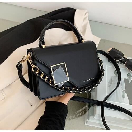 2021 New Chain Women Handbags Pu Leather Designer Shoulder Crossbody Bag And Purses Fashion Brand Womens Messenger Bag Hand Bag