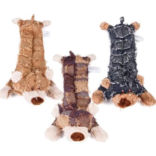 New Creative Pet Toys Plush Vocal Wear-resistant Bite Resistant Small and Medium-sized Dog Vent Supplies Fun Pet Supplies