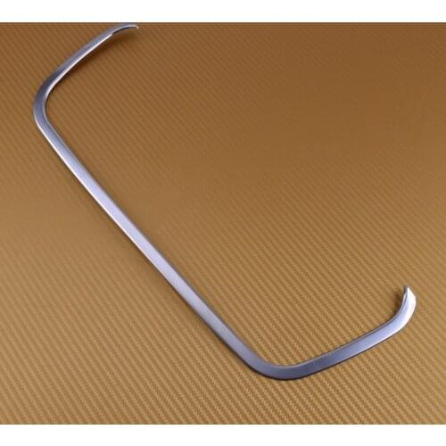 CITALL Car Silver ABS Chrome Dashboard Panel Cover Trim Strip Instrument Accessories Fit For Hyundai Sonata 2015 2016 2017