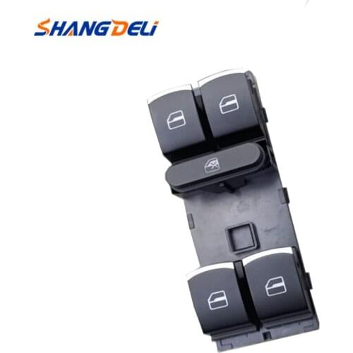 Power Window Control Switch Window Lifter Switch Button for VW Golf 6 2010 2011 2012 Auto Accessories