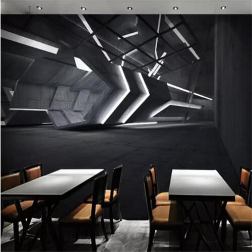 Custom High-end wallpaper Cement wall space wallpaper for walls coffee Living room bedroom 3D photo wall mural decoration