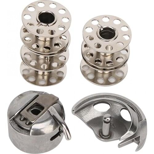 Sewing Tools Bobbins + Bobbin Case + Shuttle Hook for Old Style Household Sewing Machine Sewing Supplies