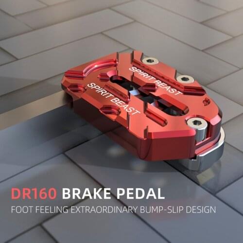 Spirit Beast Motorcycle Brake Pedal Modified Brake Foot Brake Pedal Rear Brake Pad Suitable For Suzuki DR150 DR160S DR300