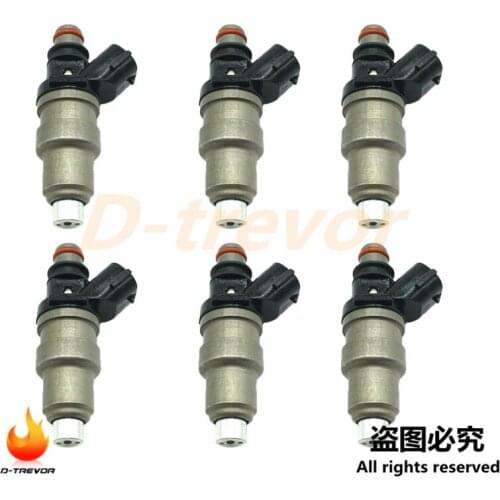 6Pcs fuel injector 23250-46010 for Toyota Mark2 Chaser Crown JZX81 JZX90 2.5L