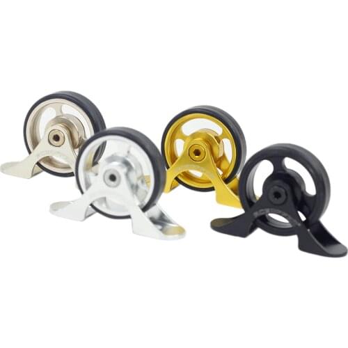 Aceoffix bike wheels Brompton Fender Single Mudguard Fender Wheel Rollers CNC Made 20