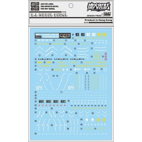 D.L high quality Decal water paste For Bandai RG 1/144 EVA 02 model DL198