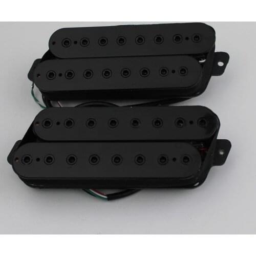 1 set Guyker Headless Fanned Fret Black Guitar Pickup for 8 String Electric Guitar