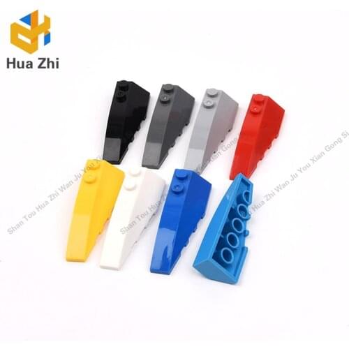 10PCS 41748 Wedge Curved 6 x 2 LeftBuilding Blocks Parts MOC DIY Education Build Toys Brick