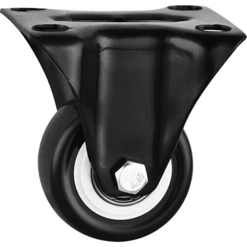 Pcs/Lot 1.5-inch Black Gold Diamond Fixed Wheel Diameter 40mm Bearing Mute Furniture Roller Sofa Directional Caster