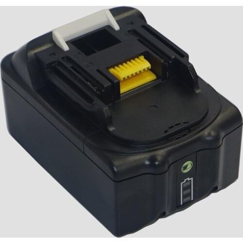 DVISI BL1830 Power Tool Rechargeable Batteries Cordless Drill Li-ion Battery 18V 4000mAh for Makita BL1840