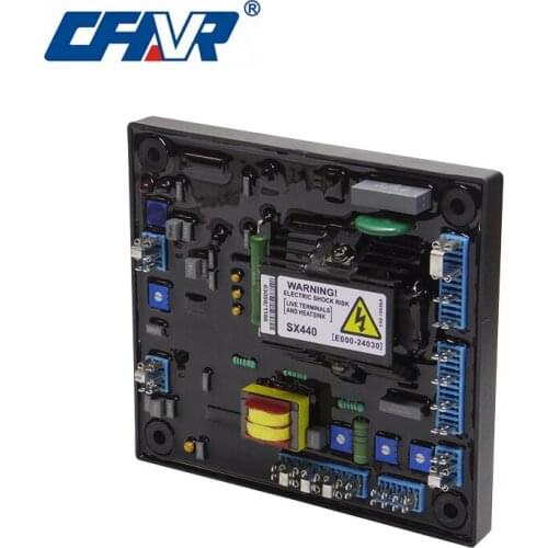 Automatic Voltage Regulator SX440 AVR for Generator Spare Parts Single Phase Two Line Brushless