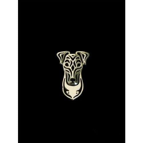 New Classic Animal Smooth Fox Terrier Broche Gold Silver Color Designer Brooch For Men Overwatch Gift For Friend Father