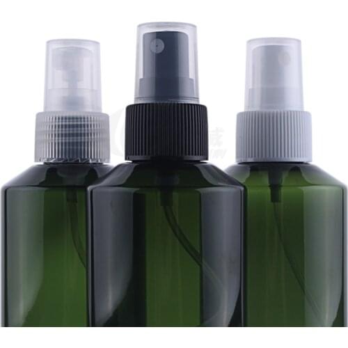 50-500ml High Quality Spray Bottle Green Plastic Sprayer Bottle Refillable Travel Perfume Water Bottle Dispenser Cosmetic Bottle