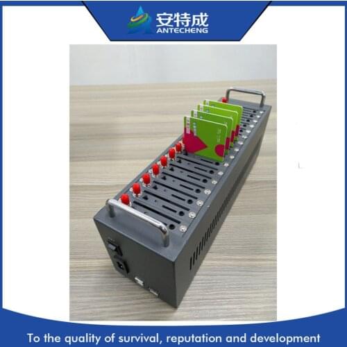 Low price Wavecom 16 ports multi sim bulk sms gsm modem/recharge modem support sms & ussd