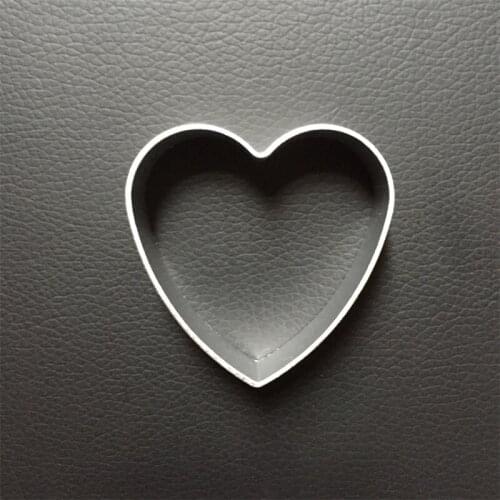 Heart shape aluminium alloy Cookies Cutter cookie mold