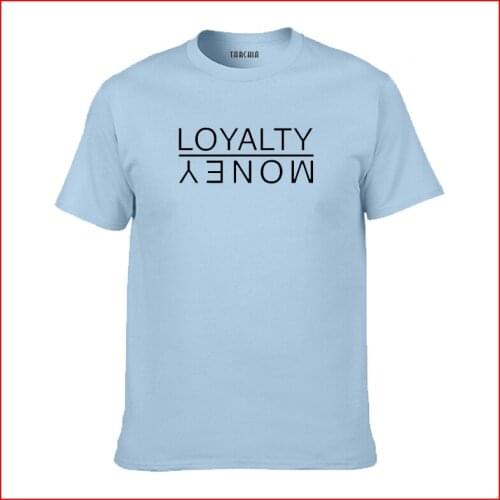 TARCHIA New Arrived t-shirt Cotton Tops Tees Loyalty Ova Money Men Short Sleeve Boy Casual Homme T Shirt Tee Plus Fashion