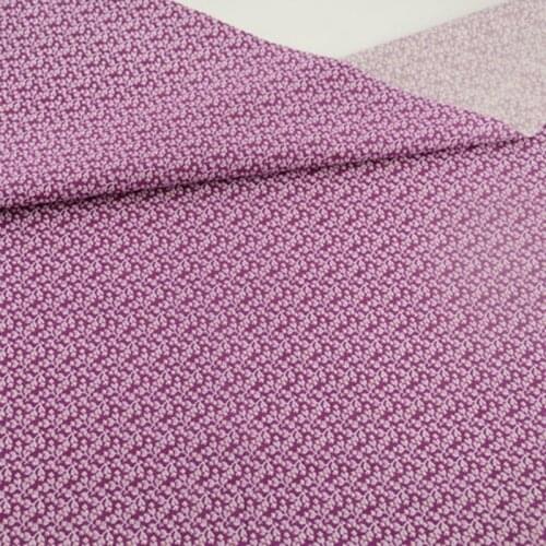 Cotton Fabric Pink Floral Patchwork Quilt Plain Clothing Doll Scrapbooking Home Textile Decoration Sewing Cloth Fat Quarter CM