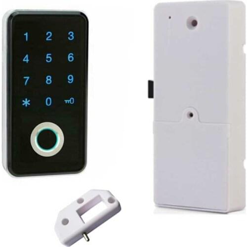 Small Smart Electronic Password Keyless Mini Biometric Fingerprint Cabinet/Door/Wardrobe/Drawer Locker Lock For Home/Office/Gym