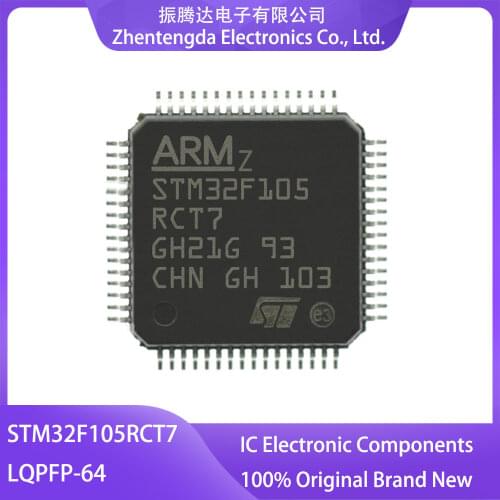 STM32F105RCT7 STM STM32 STM32F STM32F105 STM32F105R STM32F105RC LQFP-64 IC MCU