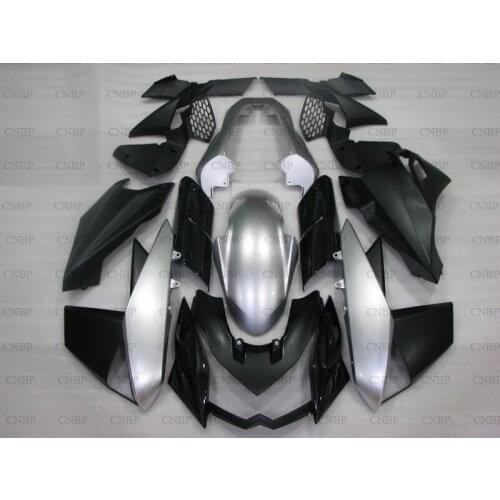 Z 1000 2010 - 2013 STREET EDITION Fairings for Kawasaki Z1000 2013 Abs Fairing for Kawasaki Z1000 2012 Silver Black Fairing