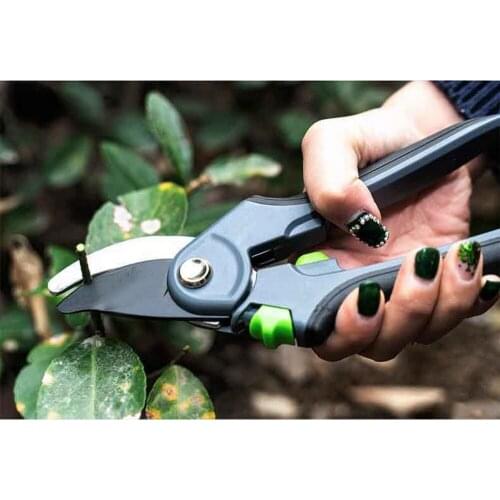 Gardening Pruning Shears Hand Pruner Cut Fruit Trees Flowers Garden Scissor Orchard Plant Trim Horticulture Tools Secateur