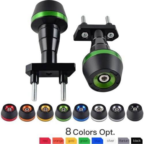 NICECNC Motorcycle Frame Sliders Crash Pads Protectors For Kawasaki Z1000 2007-2009 Z750 2007-2012 Z800 2013-2016