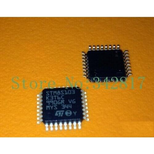 STM8S103K3T6C MCU 8KB FLASH MEM 16MHZ 32-LQFP 10pcs