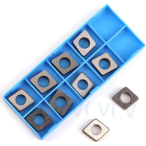 10pcs MC0903 MC1204 MC1604 MC1904 Carbide gaskets can be used for CNC turning inserts Protect the toolholder and extend its life