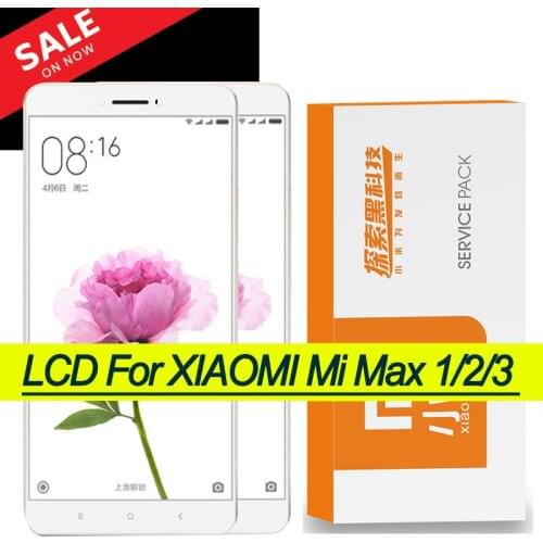 High Quality LCD for Xiaomi Mi Max LCD Display Touch Screen Digitizer Assembly for Xiaomi Mi Max 2 LCD Max2 Max 3 Screen