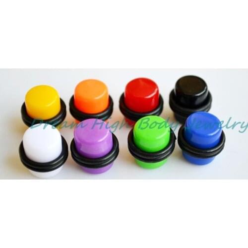 1PCS 3~12mm 9Colors Can Choose UV Ear Plugs Acrylic Flesh Tunnel Fashion Jewelry Ear Expander Body piercing Stretcher Flared