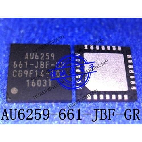 1Pieces New Original AU6259-661-JBF-GR AU6259661-JBF-GR QFN28 In Stock Real Picture