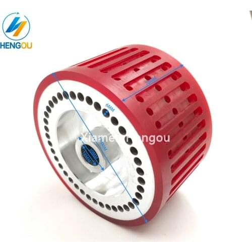 1 Piece high quality Stahl MBO folding Machine Spare Parts Suction Wheel FH.10066561/02 124x18x70mm ZD.233-028-0100 124x18x53mm