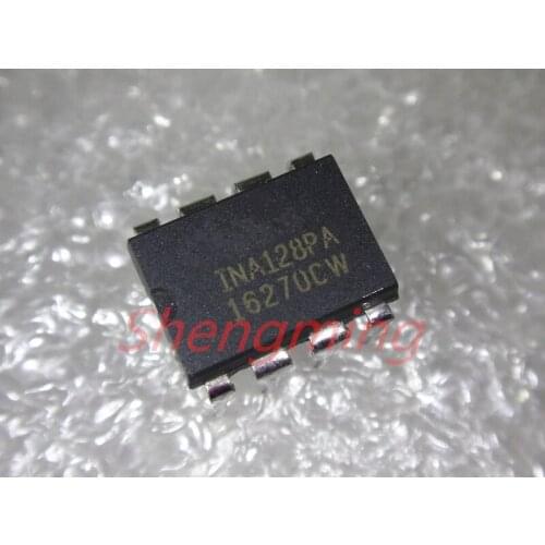 10PCS INA128PA DIP-8