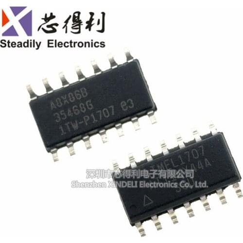 5pcs/lot Original SMD ATTINY44A-SSU SOIC-14 Chip AVR 8-Bit Microcontroller