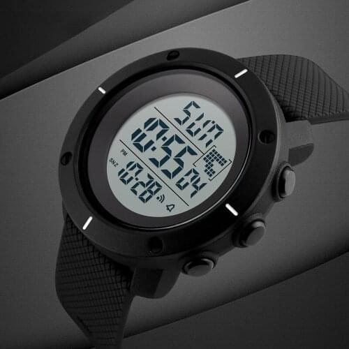 Mens Outdoor Sports Watch Multifunction Chronograph 5Bar Waterproof Alarm Clock Digital Watch Reloj Hombre